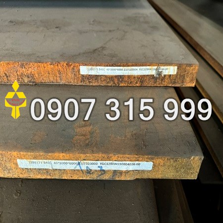 Thép tấm S45C dày 45ly/45mm/45li